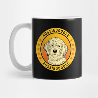 Aussiedoodle Dog Portrait Mug